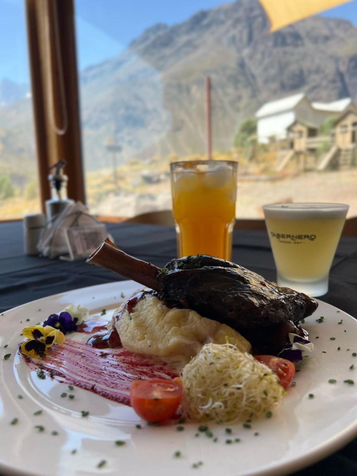 Lodge El Morado Refugio Lo Valdes Εξωτερικό φωτογραφία