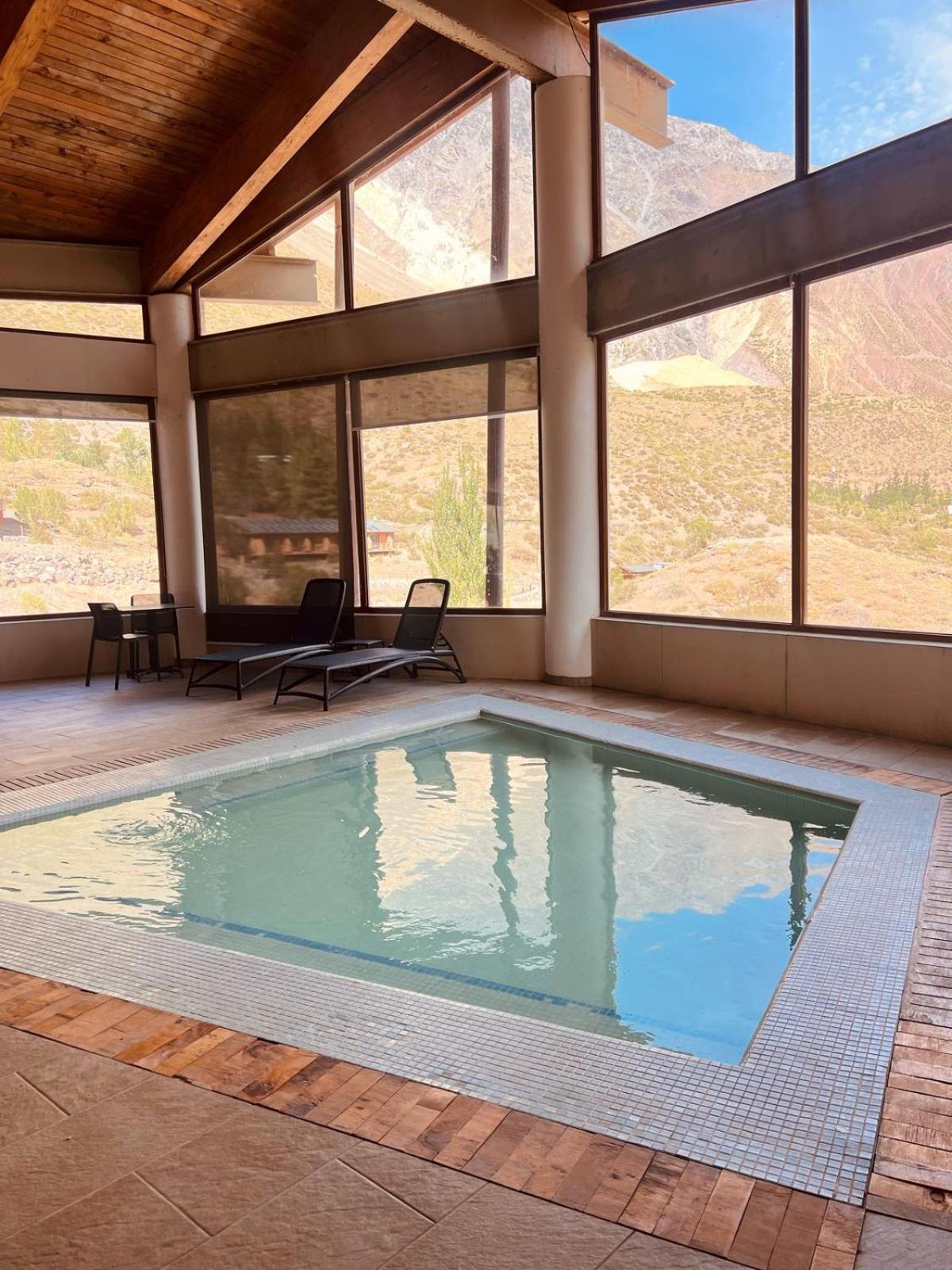 Lodge El Morado Refugio Lo Valdes Εξωτερικό φωτογραφία