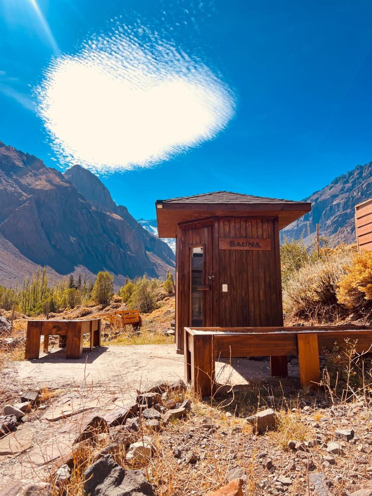 Lodge El Morado Refugio Lo Valdes Εξωτερικό φωτογραφία